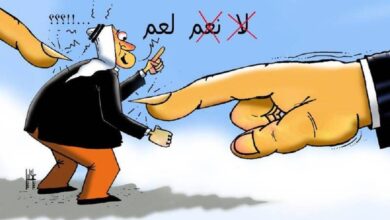 كاريكاتير علي خليل